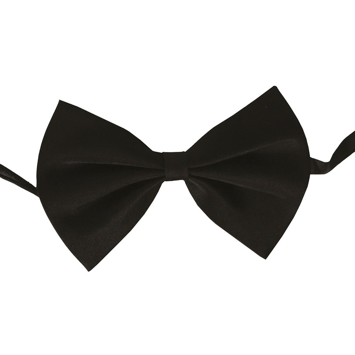 Black Fabric Bow tie