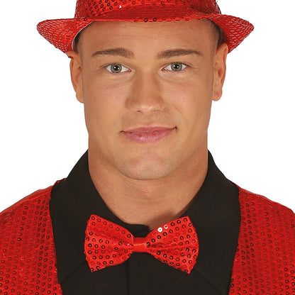 Red Sequin Bow tie