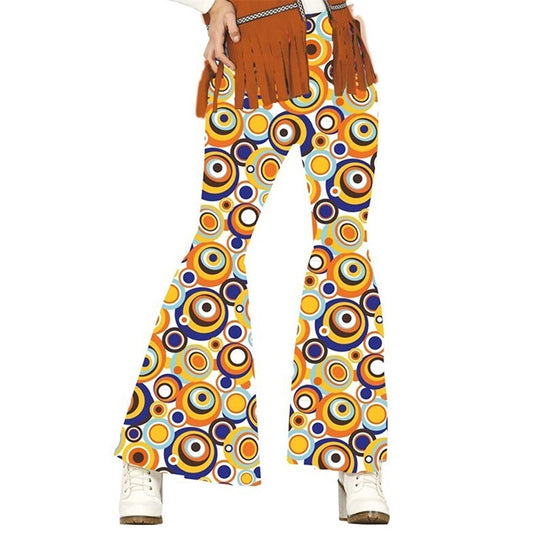Womens 70s Circles Trousers