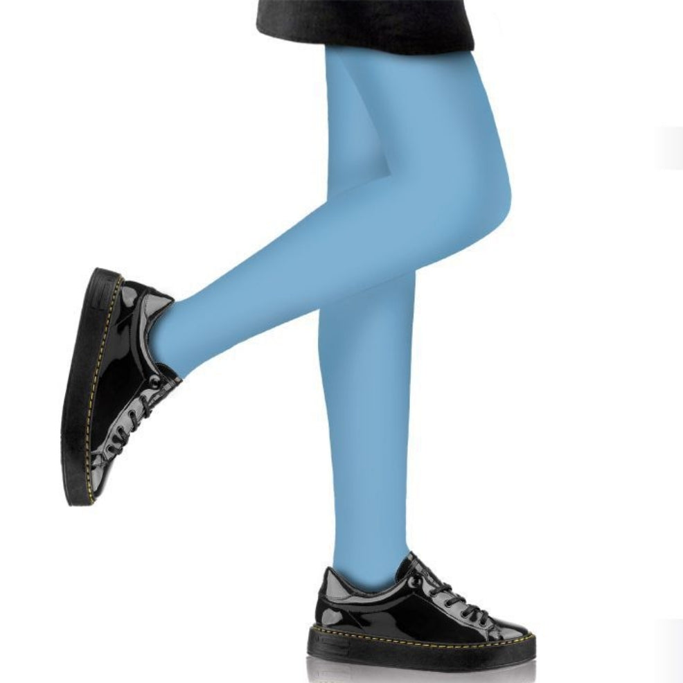 Light Blue Eco Kids Tights