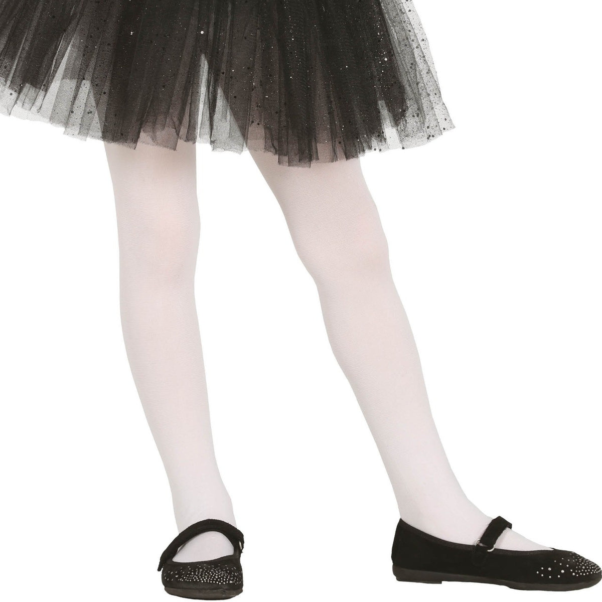 Basic White Tights for Kids