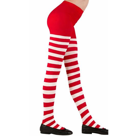 Panty de Rayas Rojas y Blancas Deluxe infantil | Don Disfraz