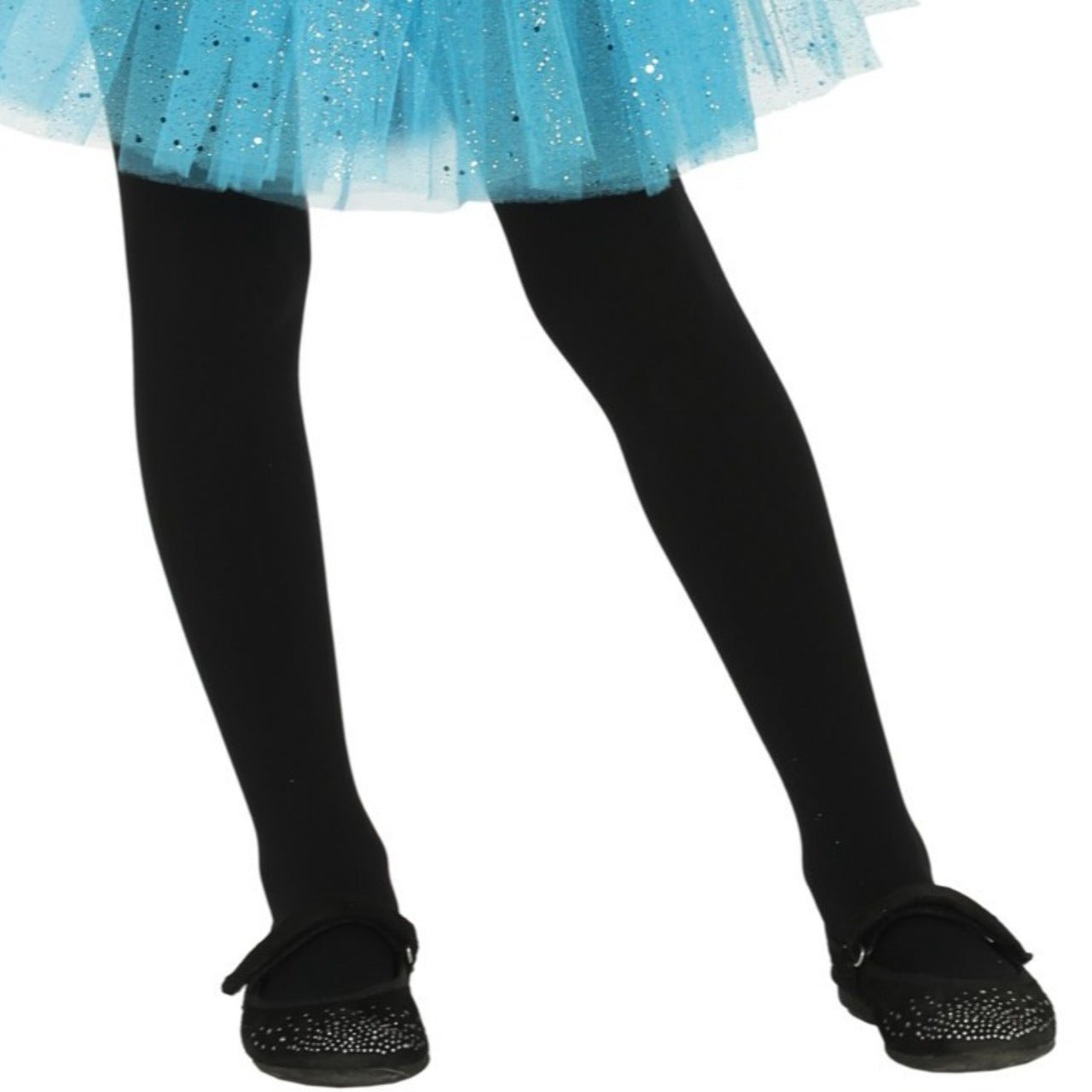 Kids Basic Black Tights
