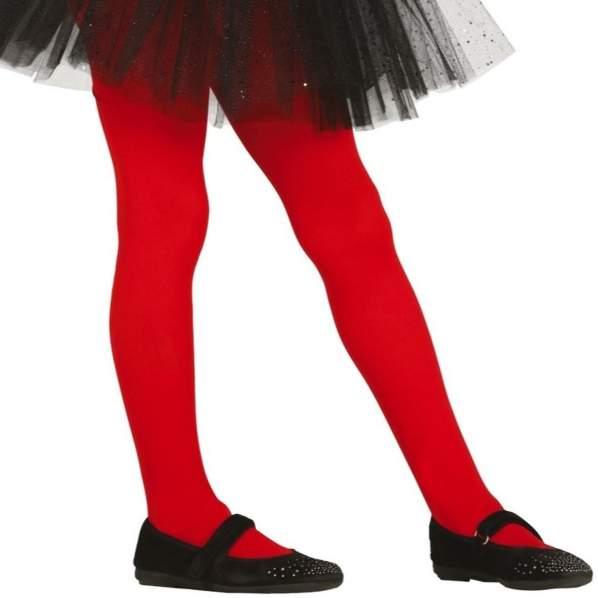 Kids Basic Red Tights