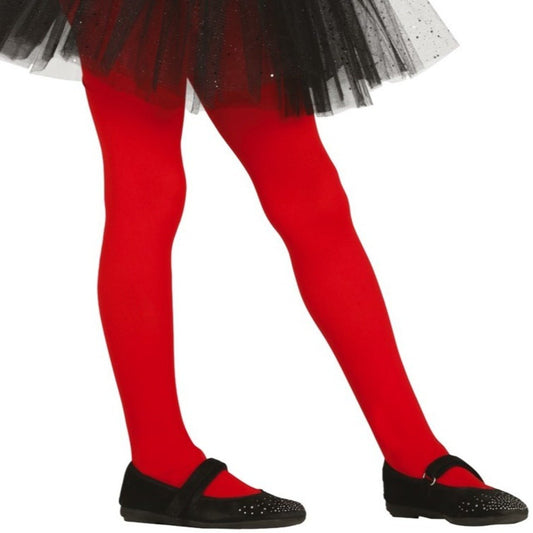 Kids Basic Red Tights