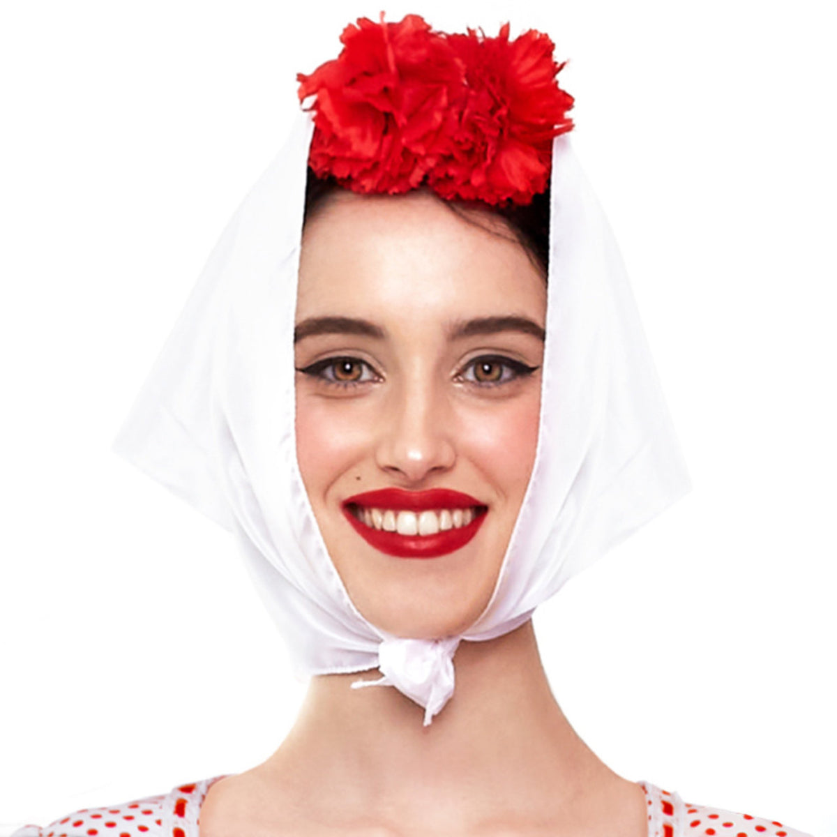 White Chulapa Scarf