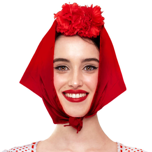 Red Chulapa Scarf