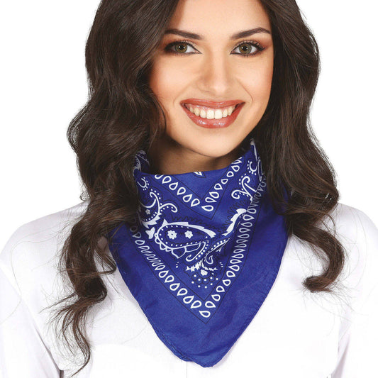 Blue Cowboy Kerchief