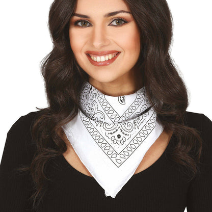 White Cowboy Kerchief