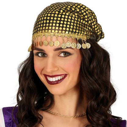 Gypsy Kerchief with Coins