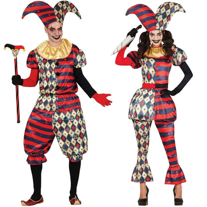 Demonic Harlequin Couples Costumes