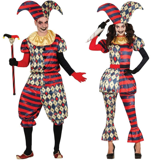 Demonic Harlequin Couples Costumes