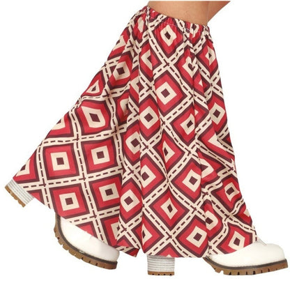 70s Diamond Pattern Elephant Trousers