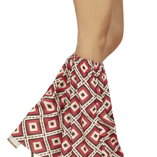 70s Diamond Pattern Elephant Trousers