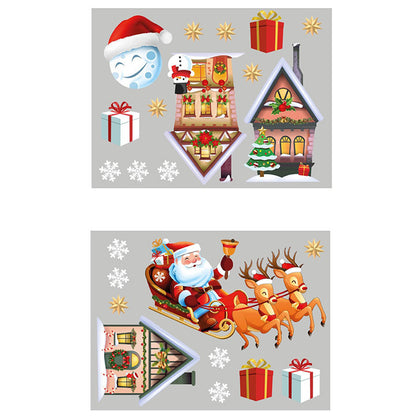 Electrostatic Christmas Stickers