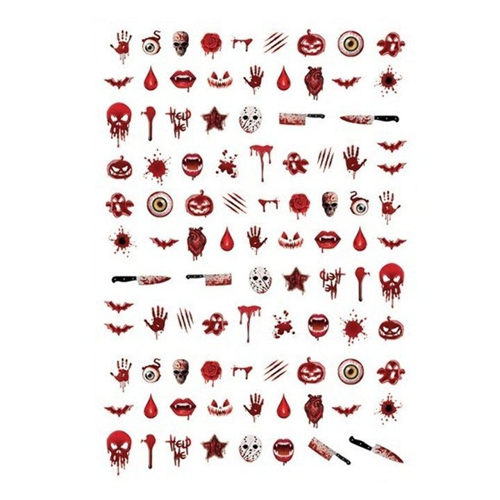 Bloody Nail Stickers