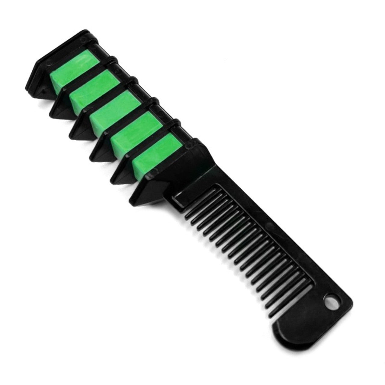 Green Hair Chalk Comb