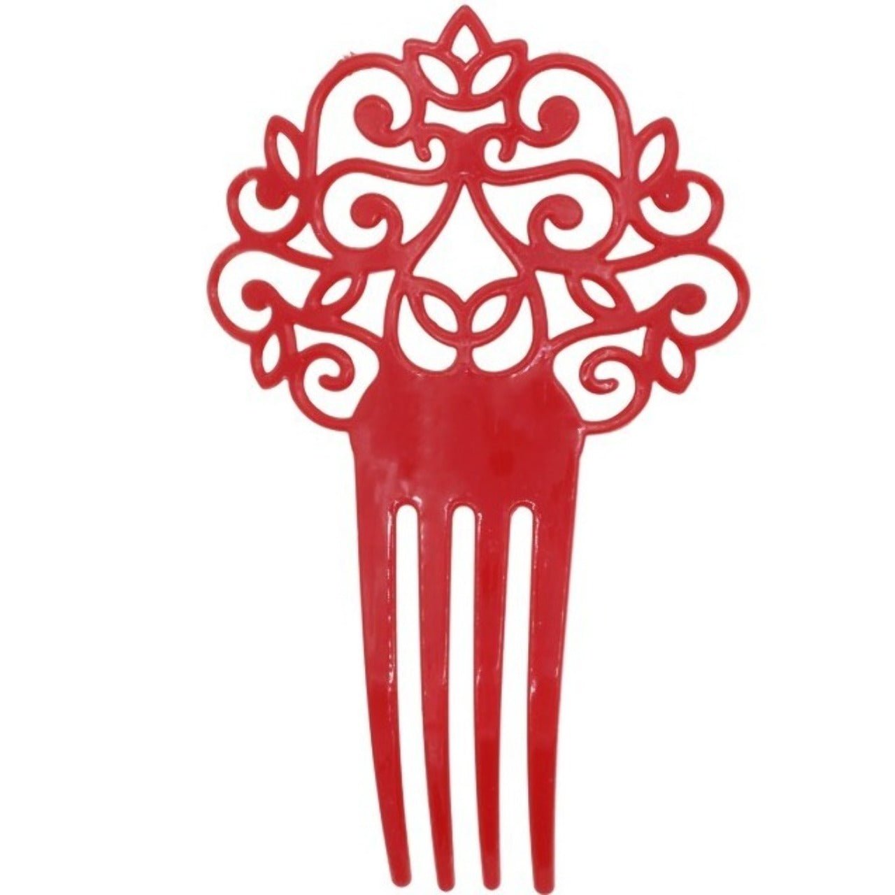 Small Red Comb Headdress