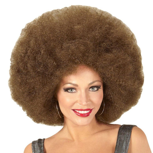 Super Brown Afro Wig