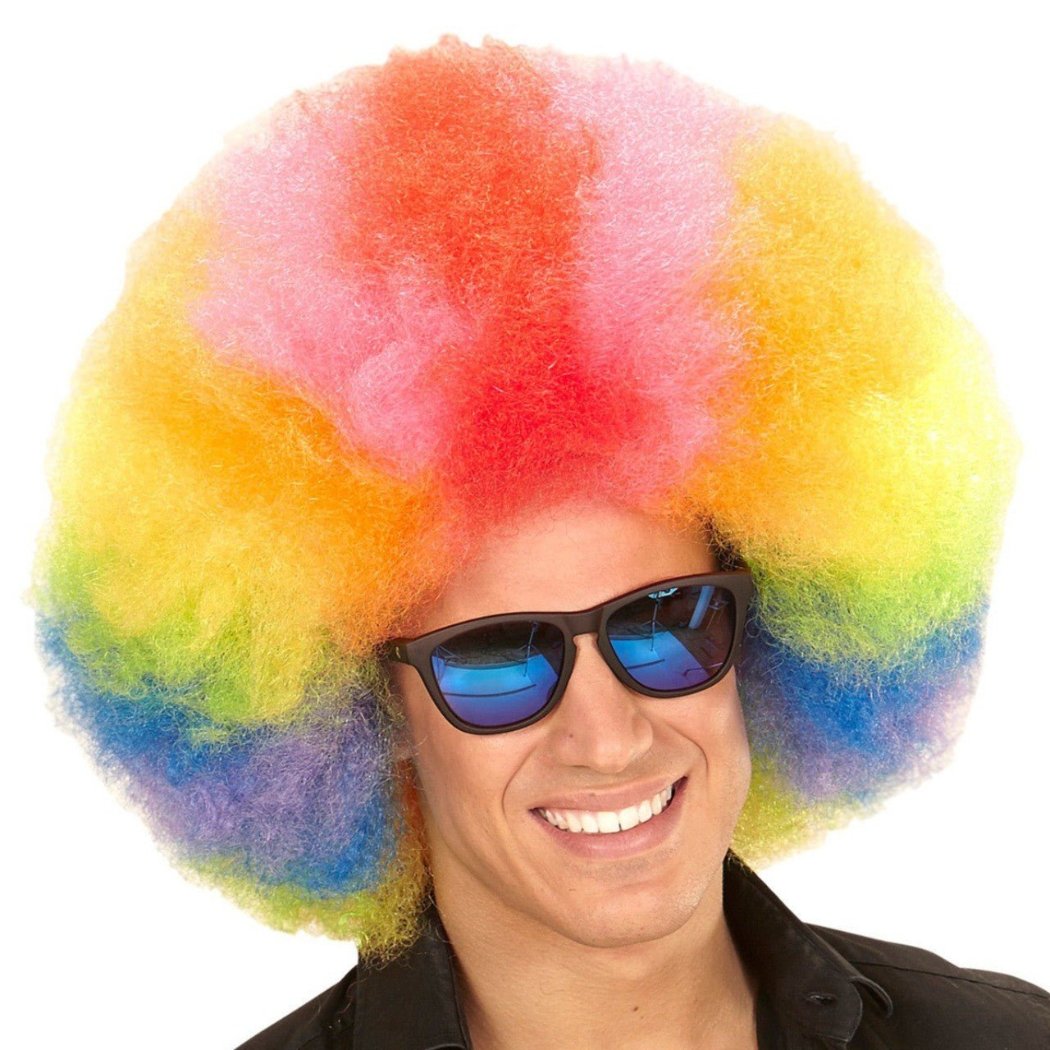 Super Multicolour Afro Wig