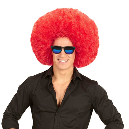 Super Red Afro Wig