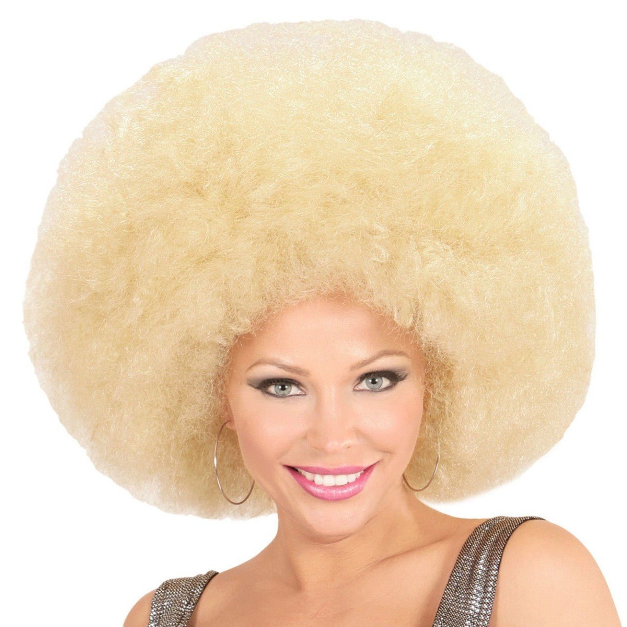 Super Blonde Afro Wig