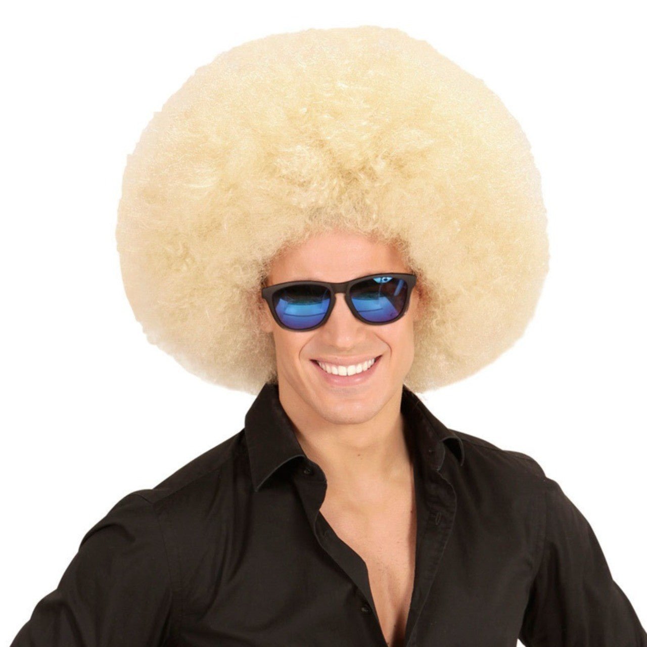 Super Blonde Afro Wig