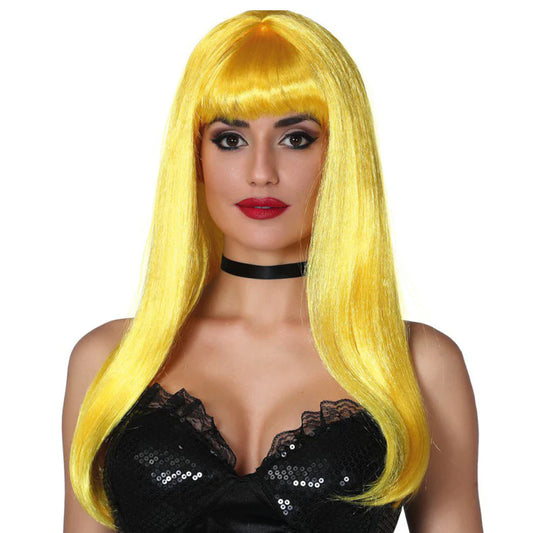 Long Yellow Wig