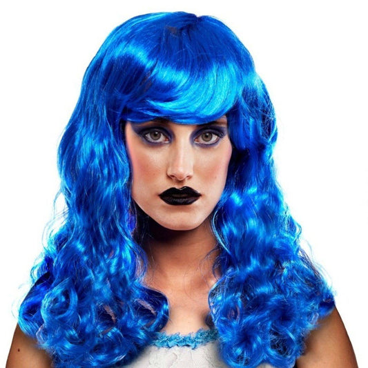 Blue Bride Wig