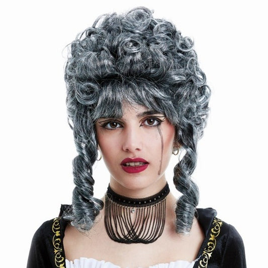 Grey Baroque Wig