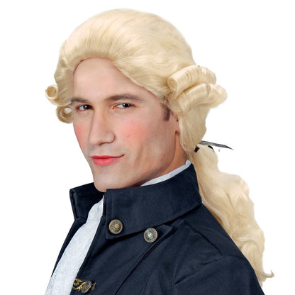 Blonde Baroque Duke Wig