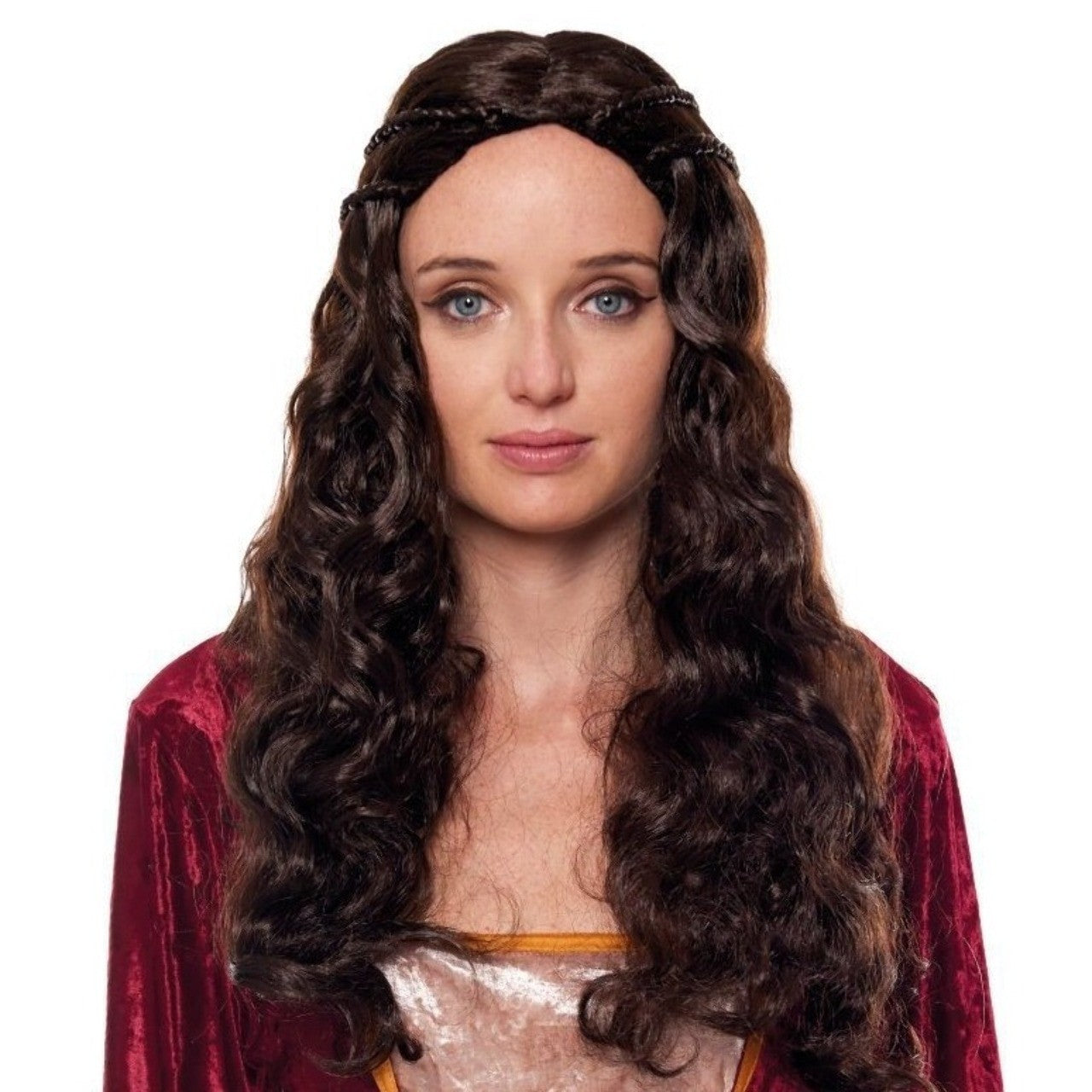 Medieval Brown Wig