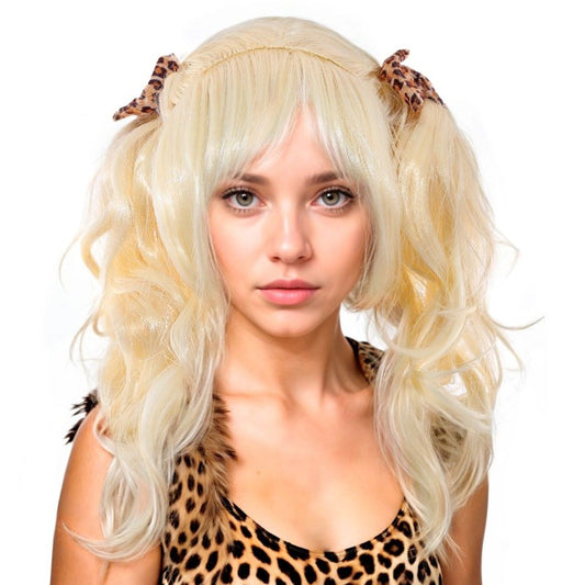 Blonde Caveman Wig