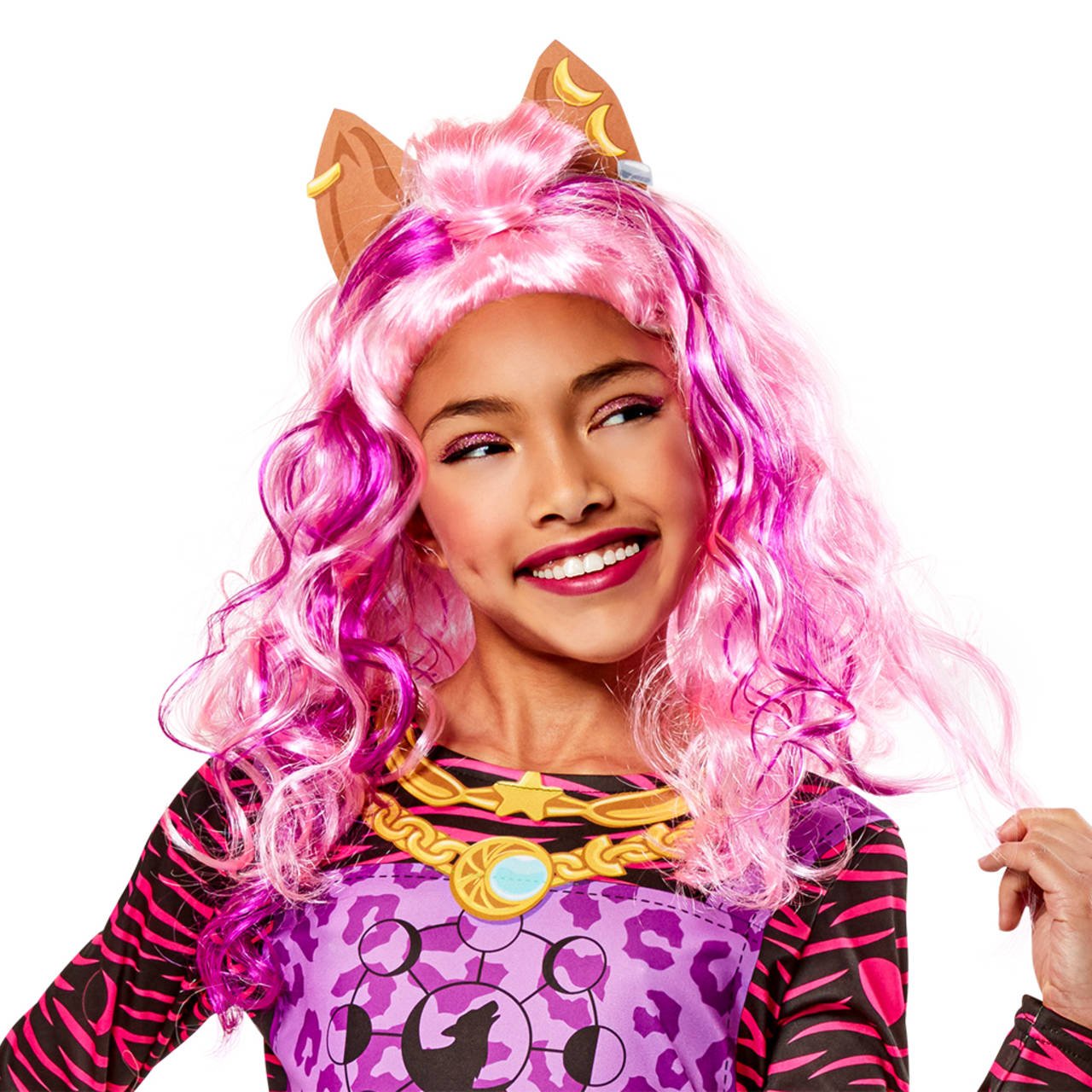 Girls Clawdeen Monster High™ Wig