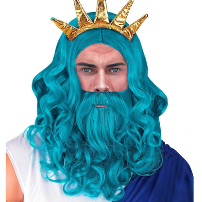 Greek God Poseidon Wig