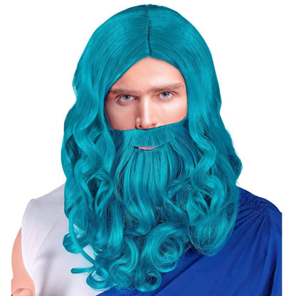 Greek God Poseidon Wig