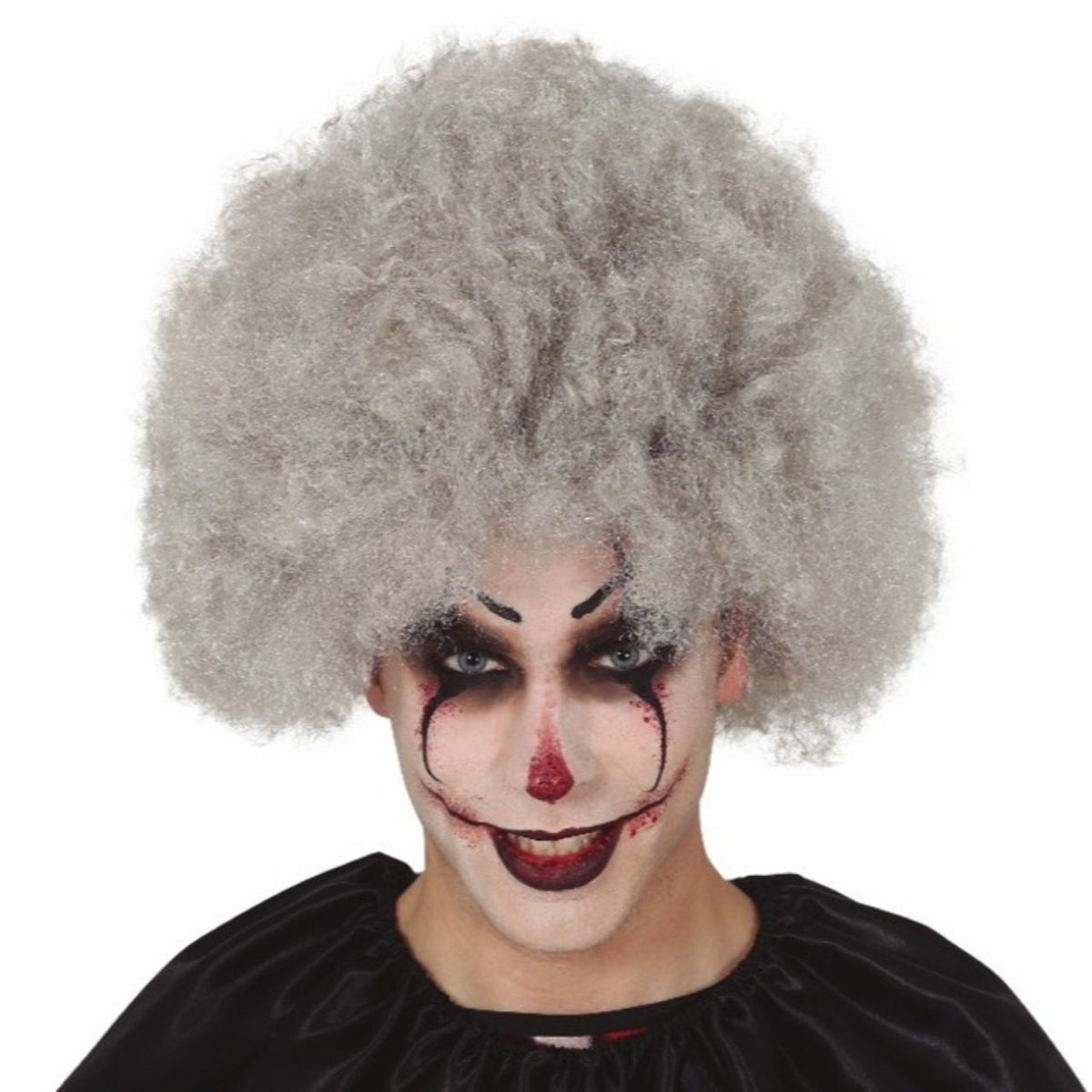 Curly Grey Wig