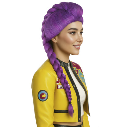 Lilac K-Pop Singer Wig