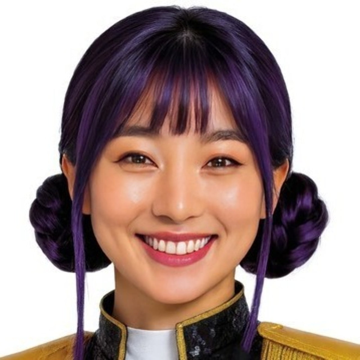 K-Pop Singer Wig with Buns