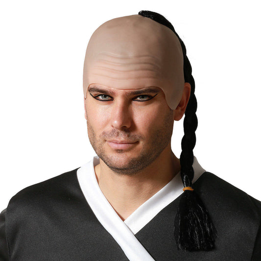 Samurai Warrior Wig with Braid
