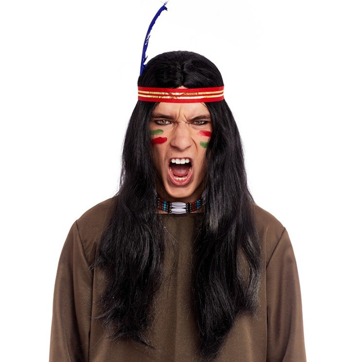Miwok Indian Wig