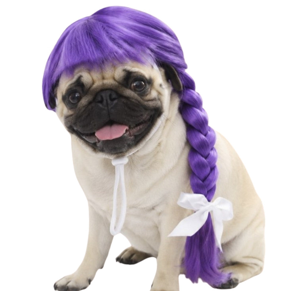 Lilac K-Pop Wig for Pet