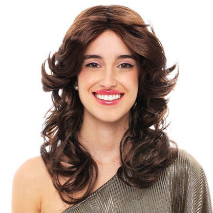 Brown Disco Wig