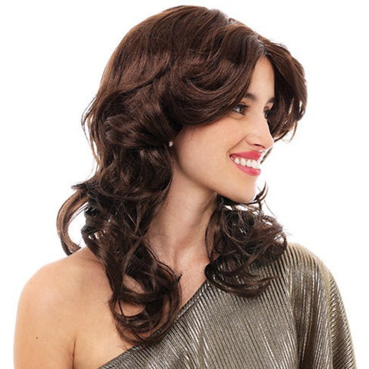 Brown Disco Wig