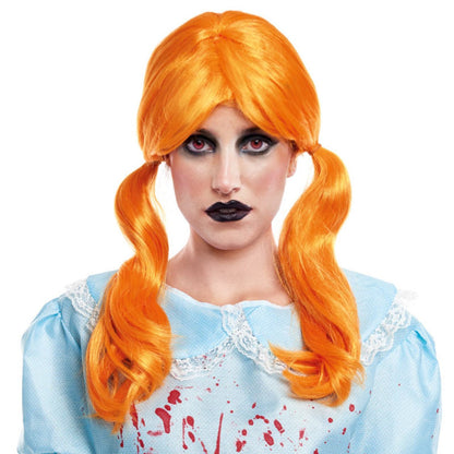 Orange Chucky Wig