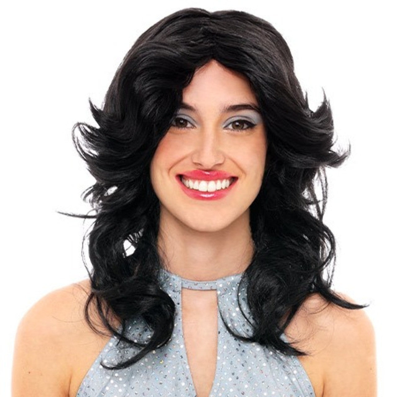 Black Disco Wig