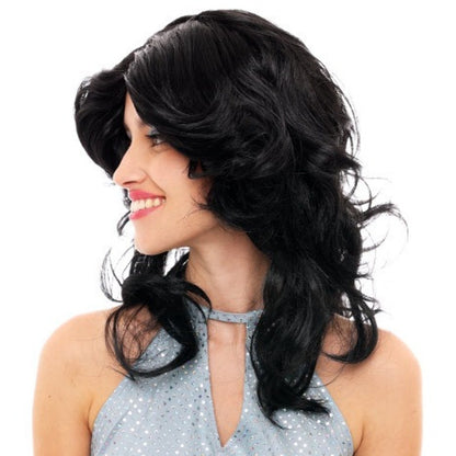 Black Disco Wig