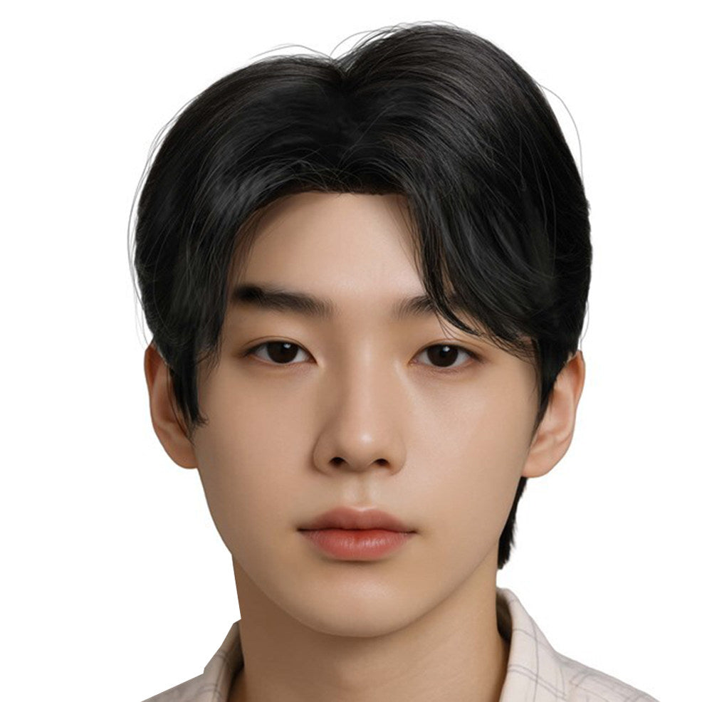 Black K-Pop Singer Demon Wig
