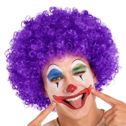 Purple Clown Wig