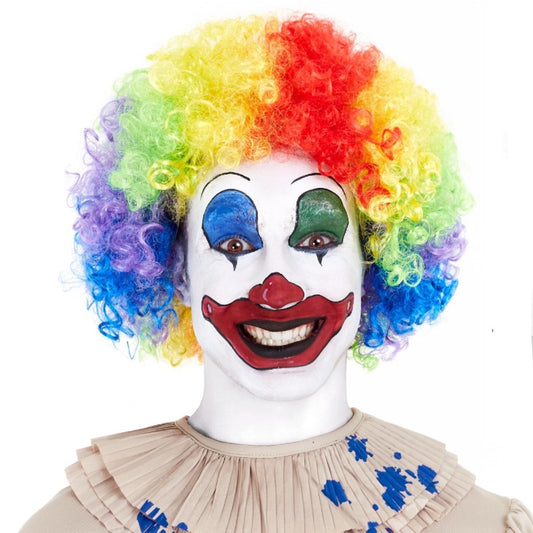 Multicolour Curly Clown Wig